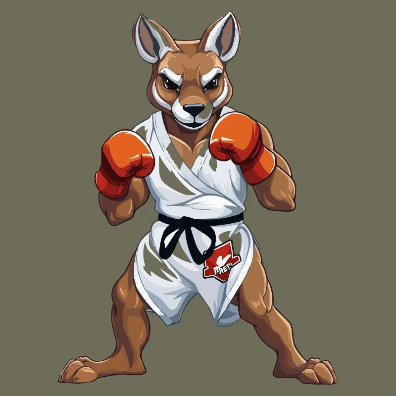 Kangaroo Karate Fighter
