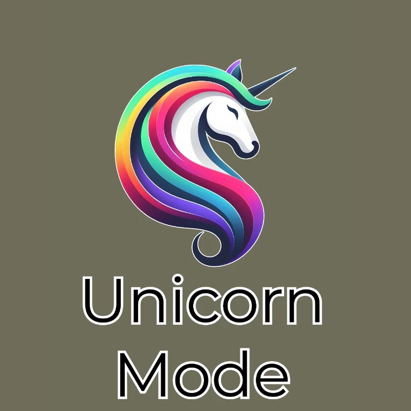 Unicorn Mode Farbexplosion