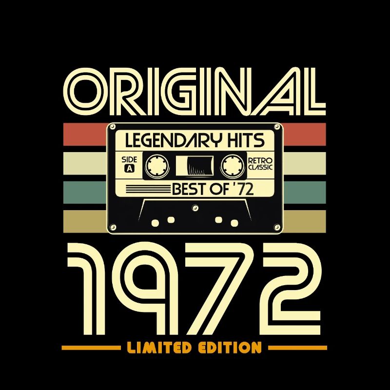 Original 1972 Hits Retro Cassette