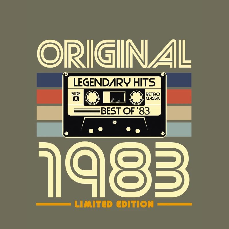 Original 1983 Cassette Rétro