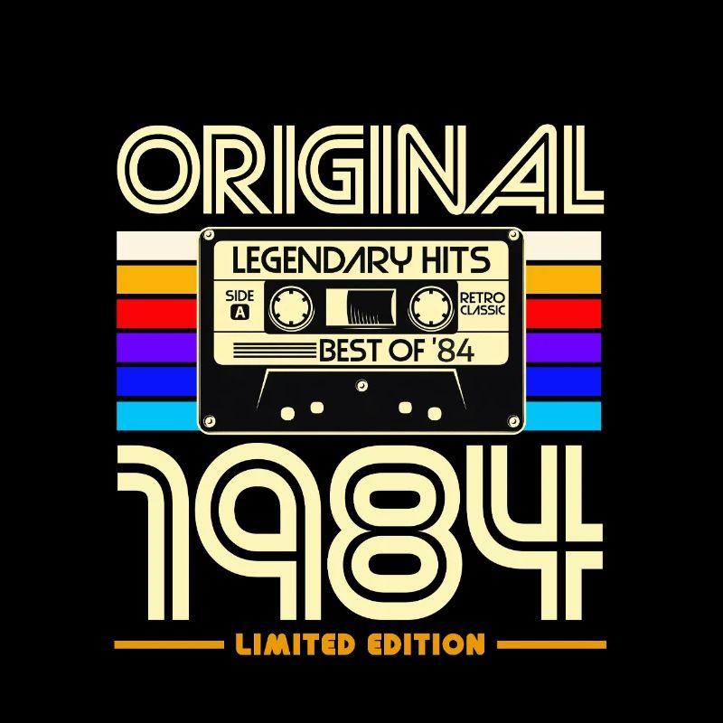 Original 1984 Retro Cassette