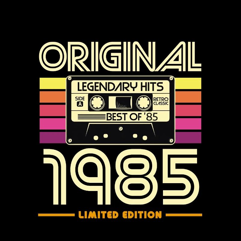 Original 1985 Retro Cassette