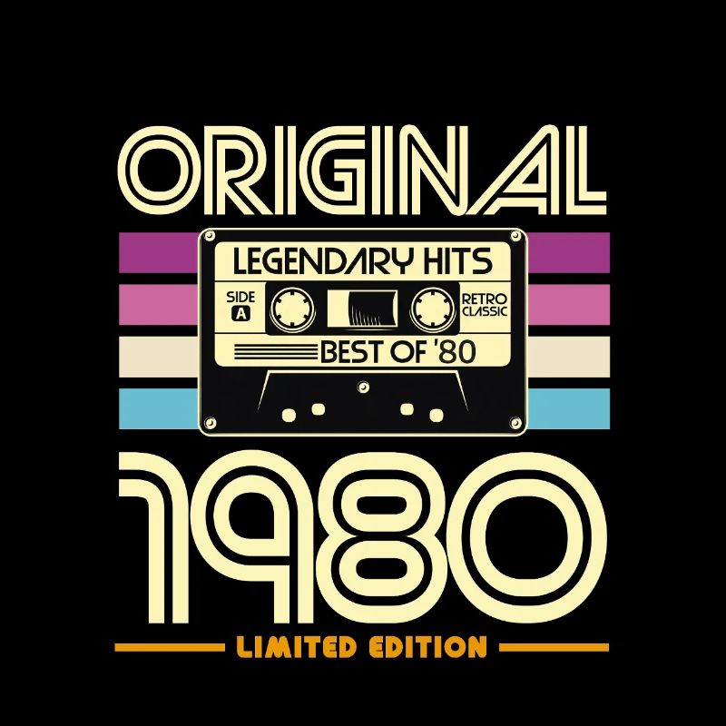 Cassette 1980 Rétro Édition