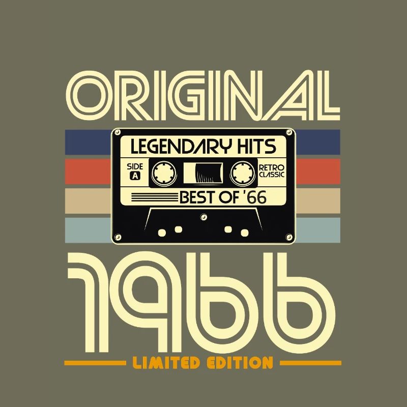 Original 1966 Cassette Retro édition