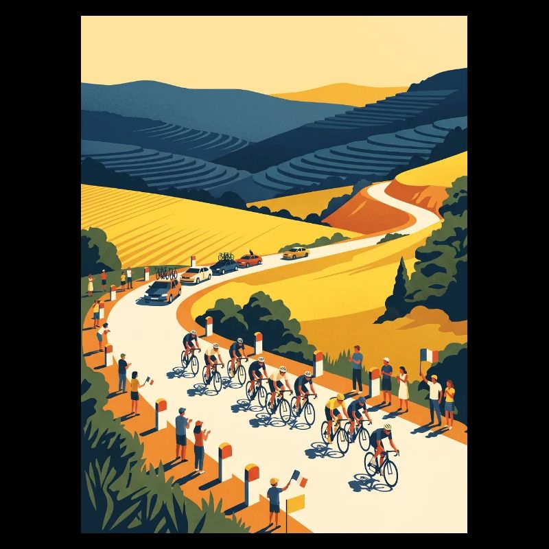 Goldene Etappe — Radfahrer-Erinnerung