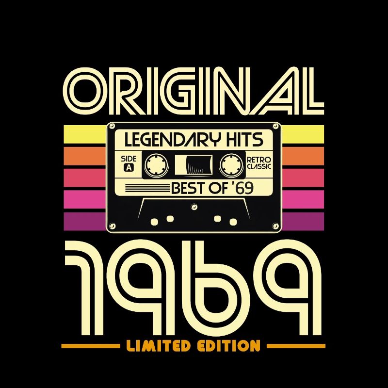 Original 1969 Limited Edition Retro