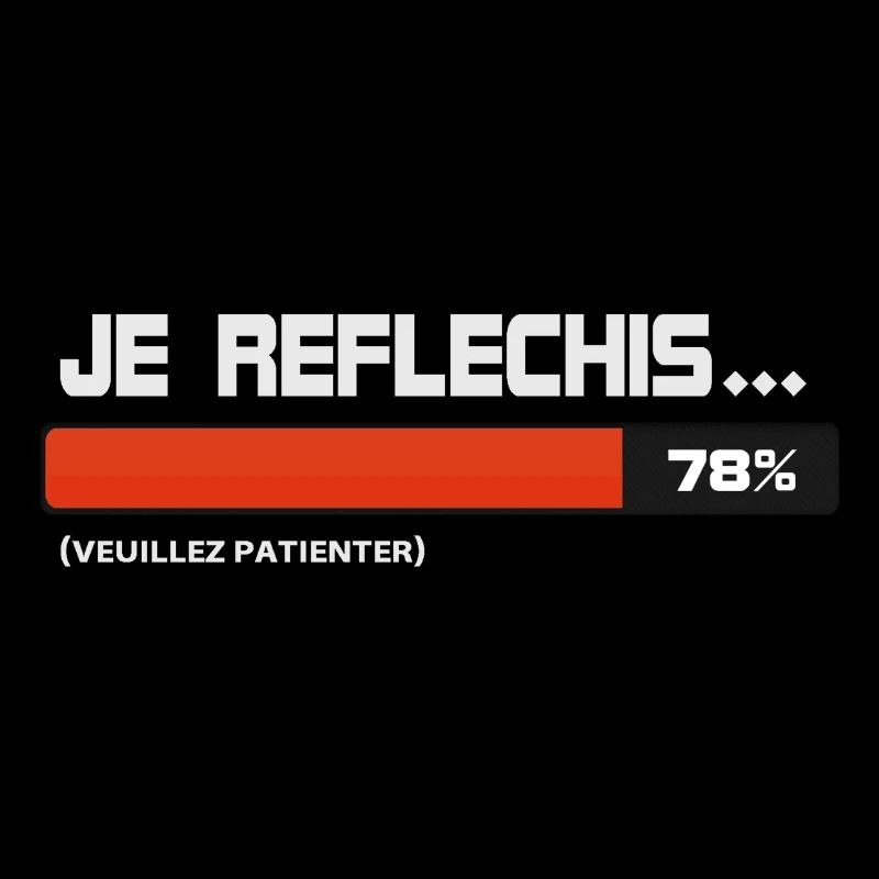 Je reflechis, patientez, please wait (orange|blanc
