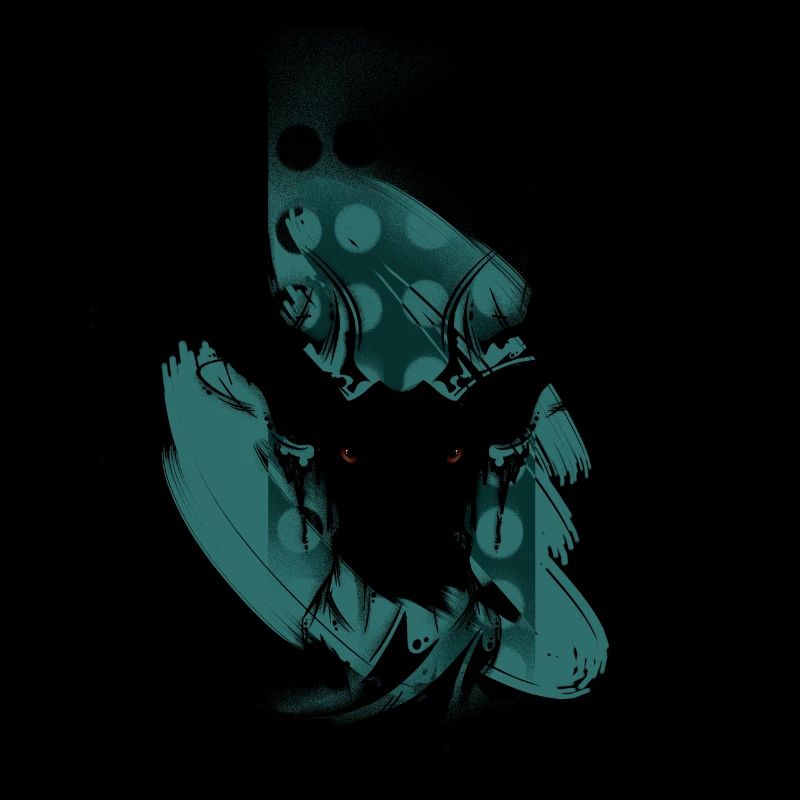 Deer head black
