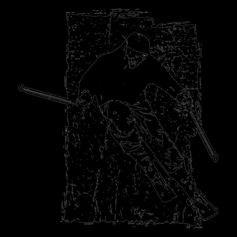 ski ski ski skier grunge descente