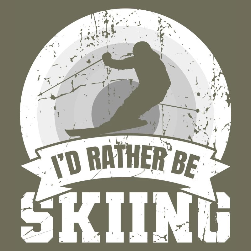 Funny skier saying