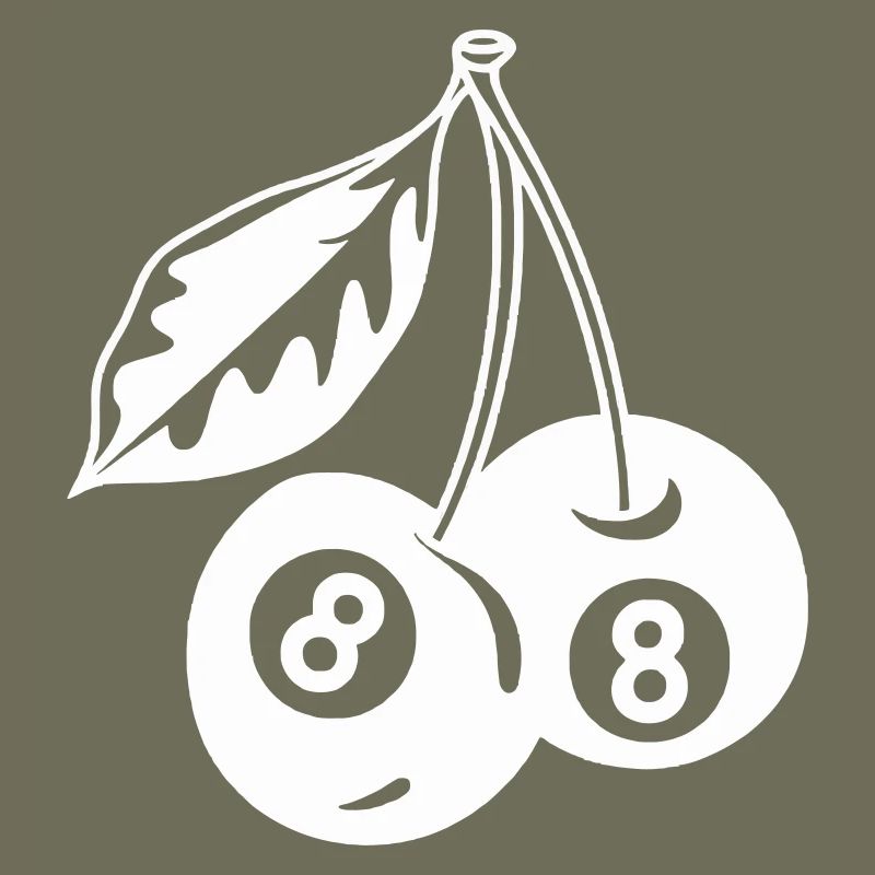 8-Ball Cherries Creative Minimalist