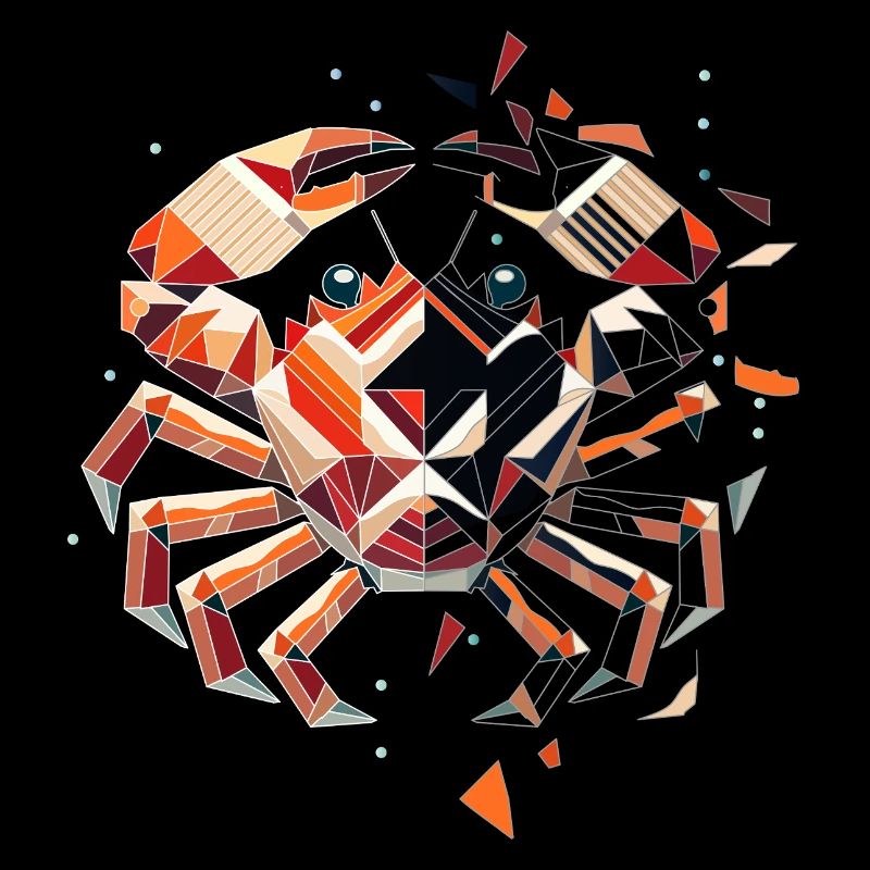 Motif du crabe – Beauté fragile de la mer
