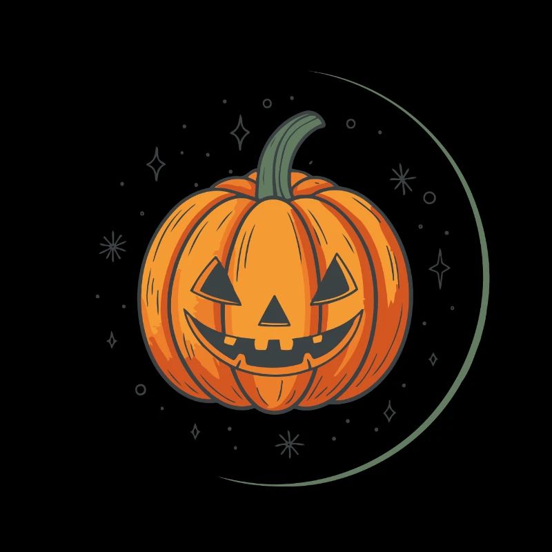 Kürbis Jack o Laterne Festlich
