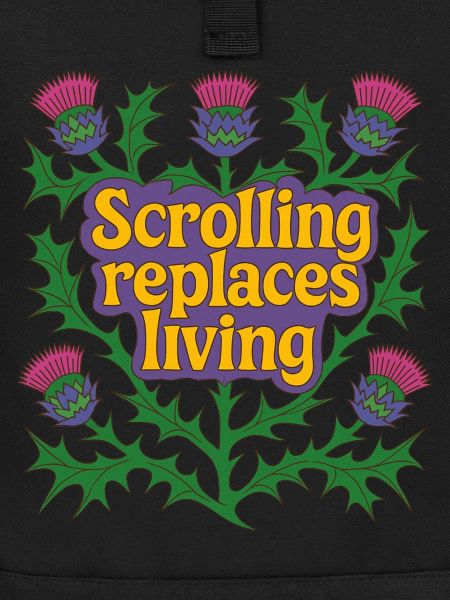Scrolling Replaces Living