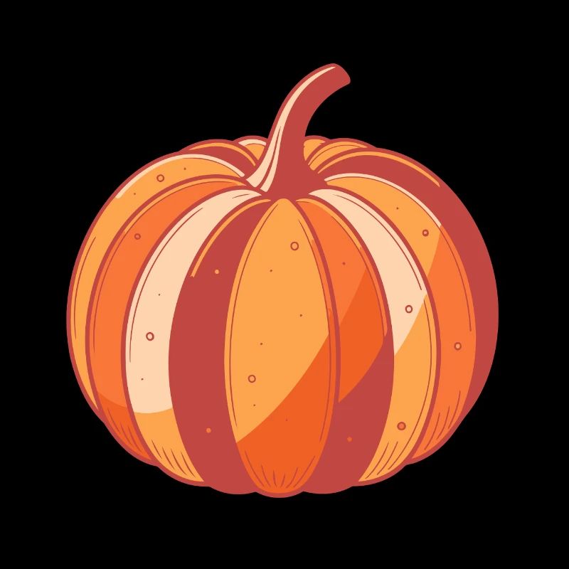 Pumpkin Pop Art Autumn
