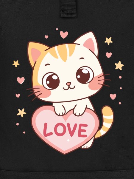 Kitten Kawaii Heart Love