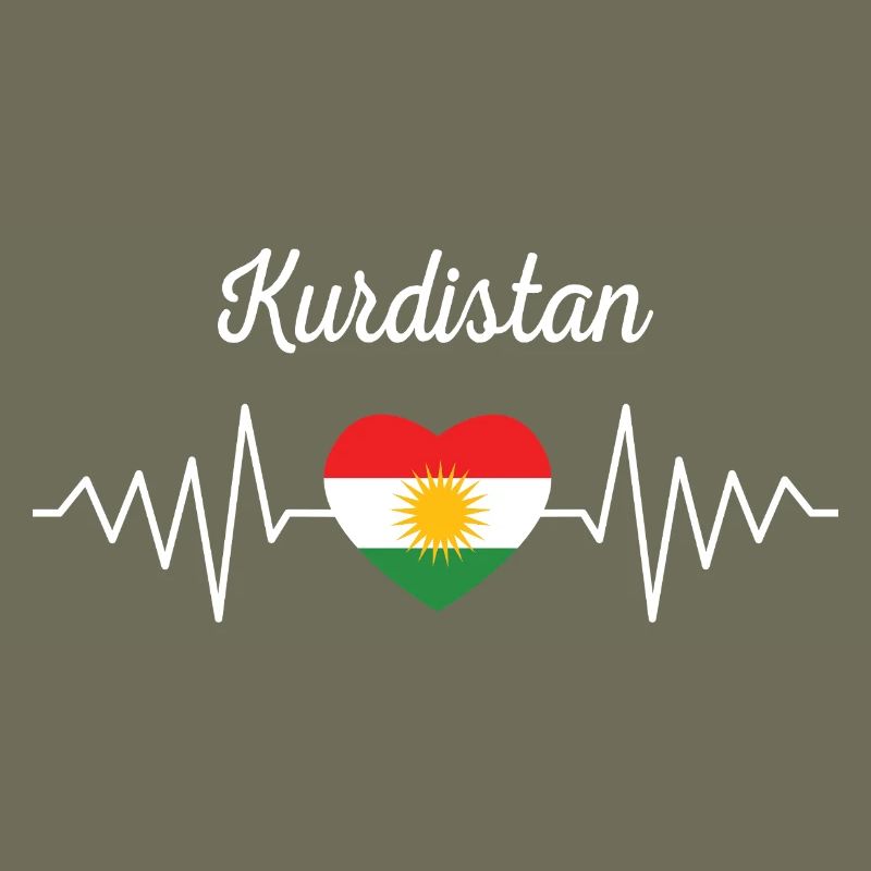 Kurdistan Flagge Bakur Bashur Rojava Rojhlt Newroz