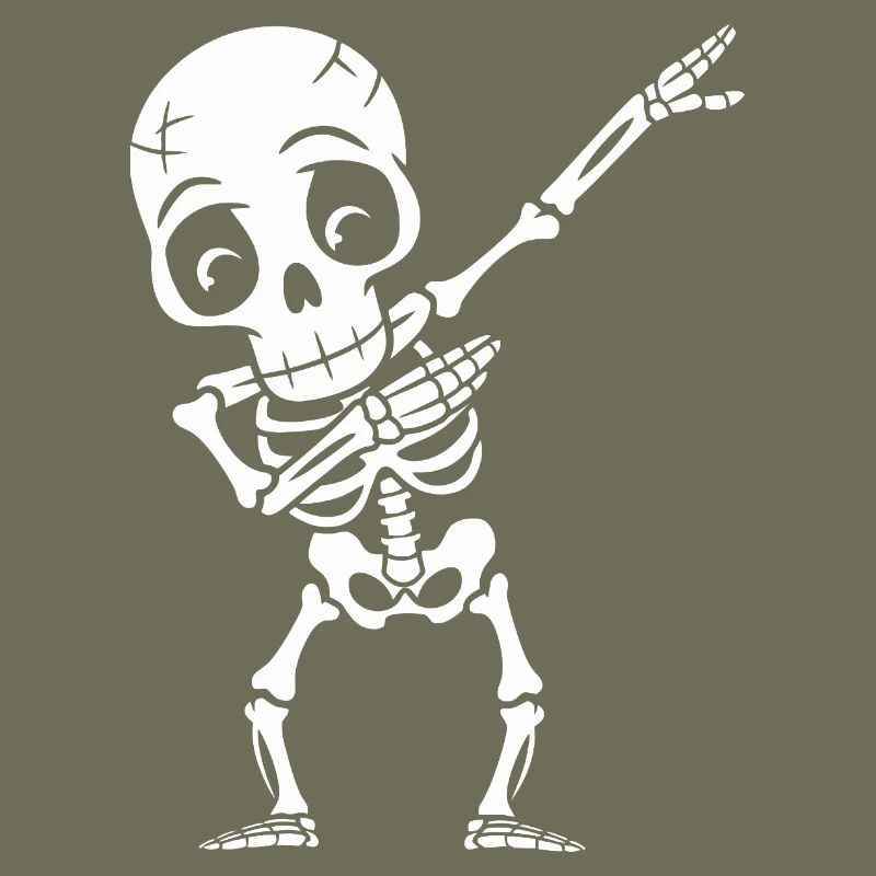 Dabbing Skeleton