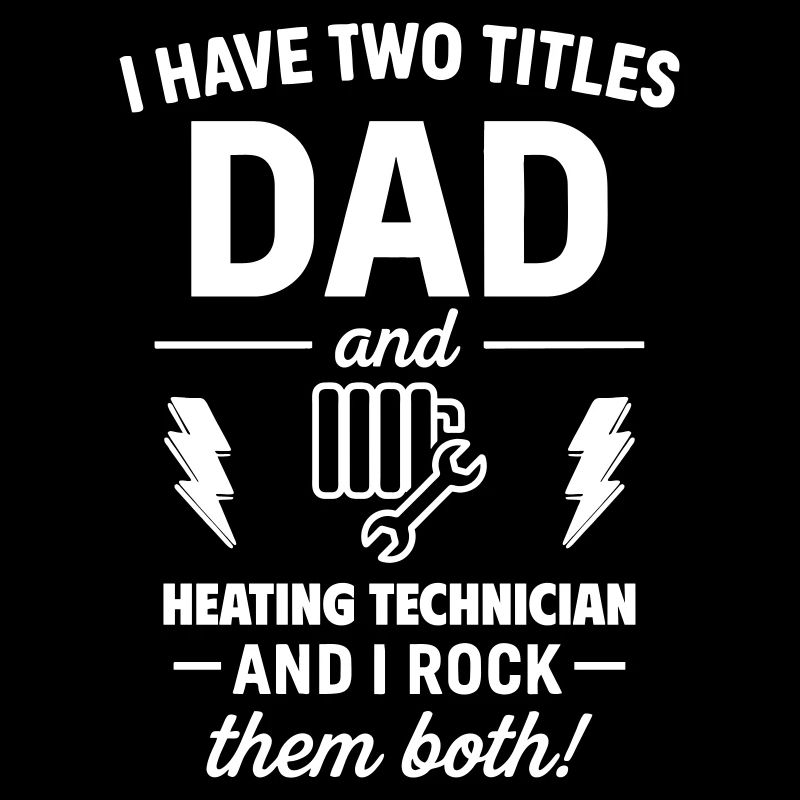 Dad Heating Technician Christmas Fathers Day Gift