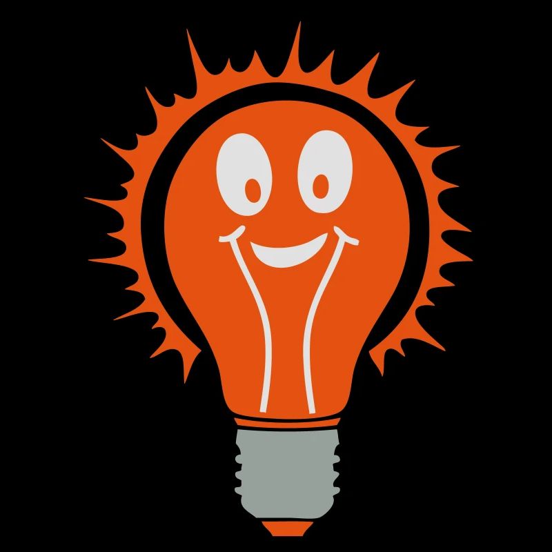 bulb bulb smiley birne
