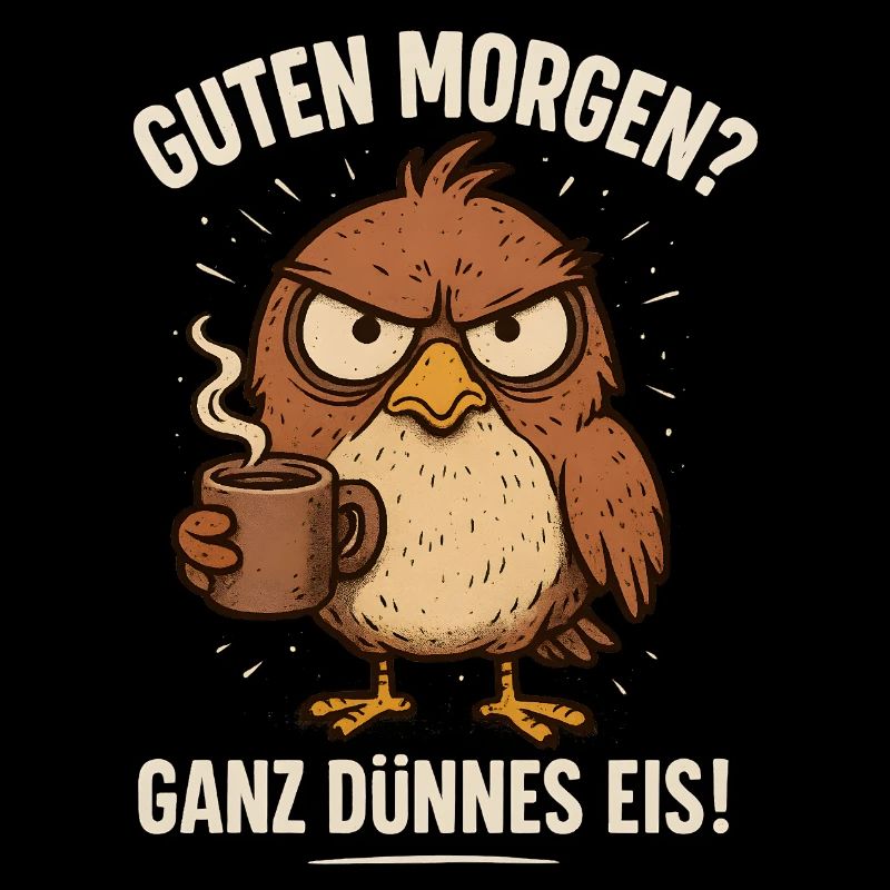Good Morning Very Thin Bird Coffee