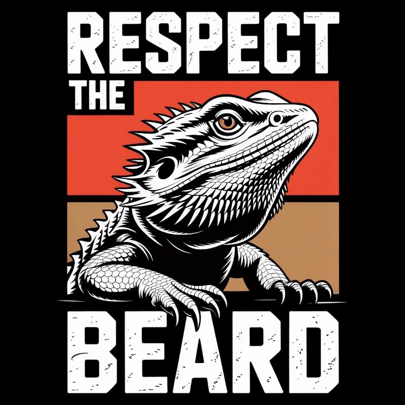 Respect the Beard! Bartagame Reptil Terraristik