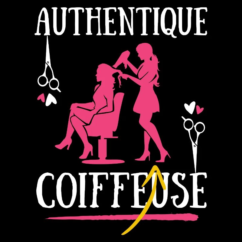 Authentique Coiffeuse Prénom Personnalisable