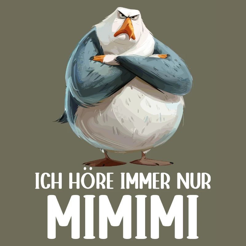 Möwe Seevogel Ich höre immer nur Mimimi