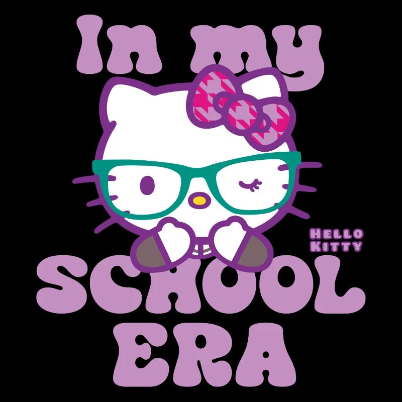 Hello Kitty With Glasses In My School Era