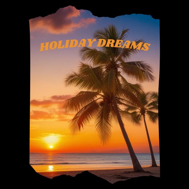 Holiday Dreams - Plage avec coucher de soleil