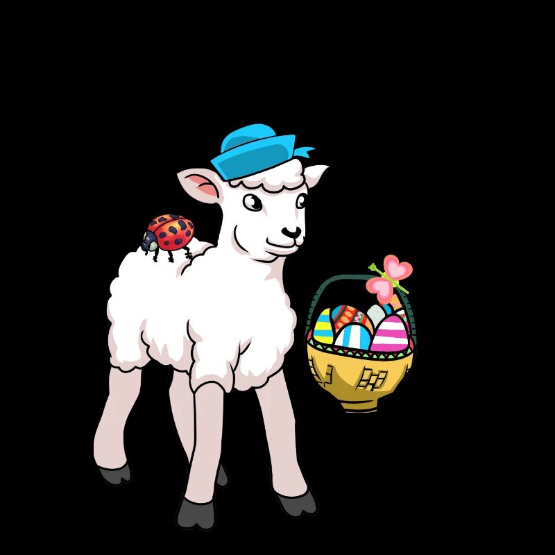 80s 90s Lamb Lambs Sheep Sheep Easter