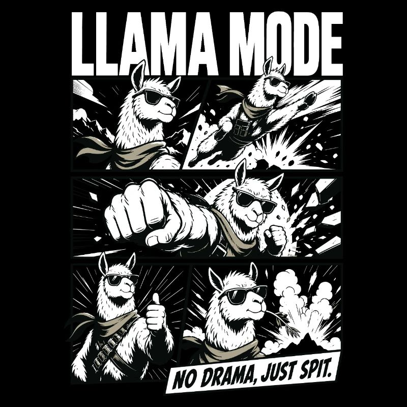 Ambiances No Drama Llama Comic