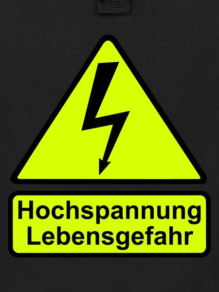 Schild Hochspannung Lebensgefahr