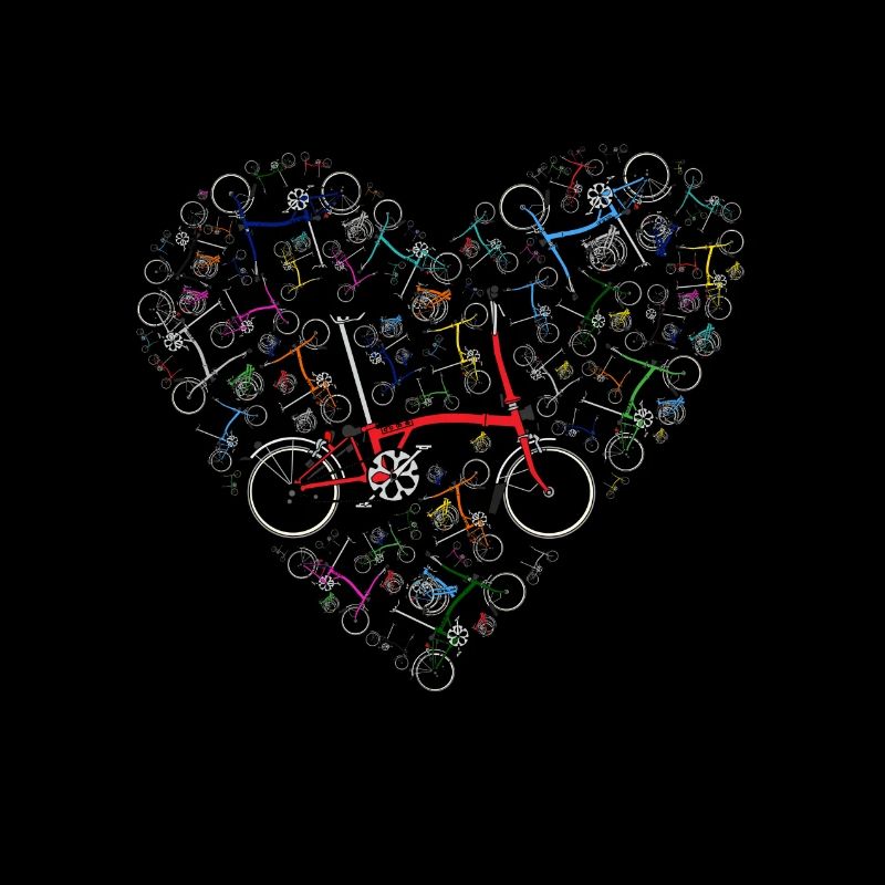 I Love Brompton Bikes