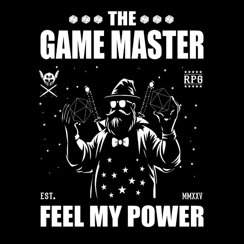 The role-playing game master - feel the power