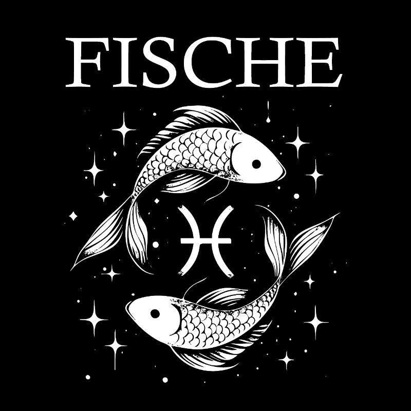 Sternzeichen Fische Design
