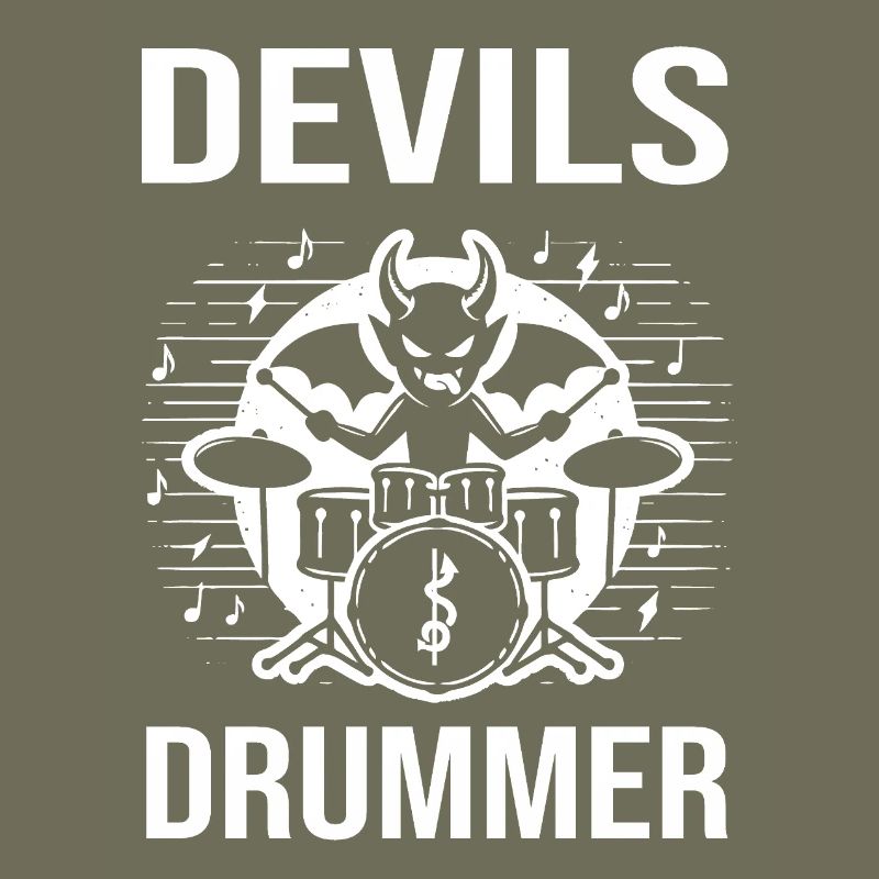 Devils Drummer. The devilish hellish drummer