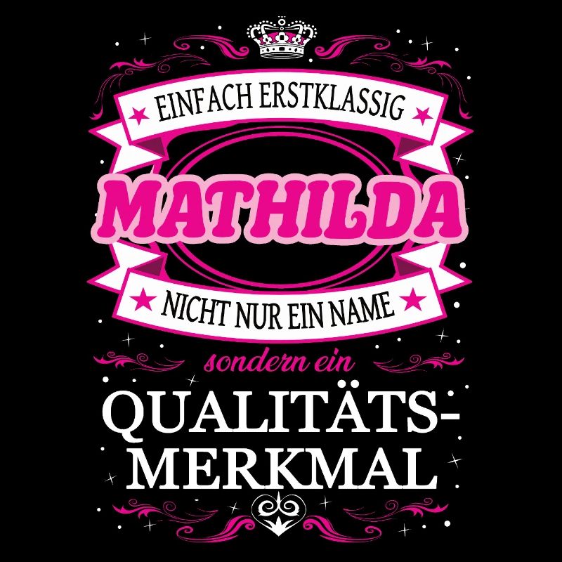 Caractéristique de qualité Mathilda tout simplement de première classe