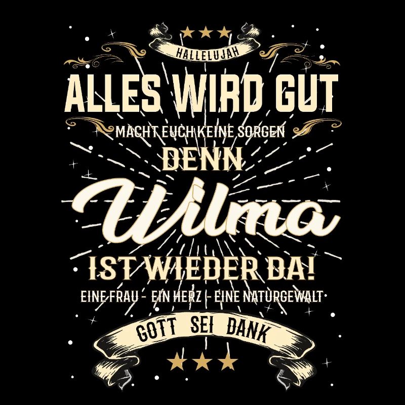 Alles wird gut denn Wilma Ist da Outfit