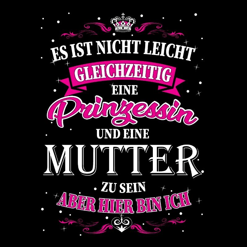 Nicht einfach eine Mutter und Prinzessin zu sein