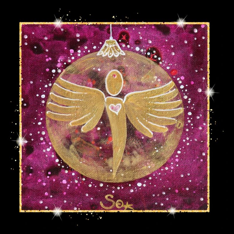 Weihnachtskugel Engelzauber Sonja Ariel von Staden