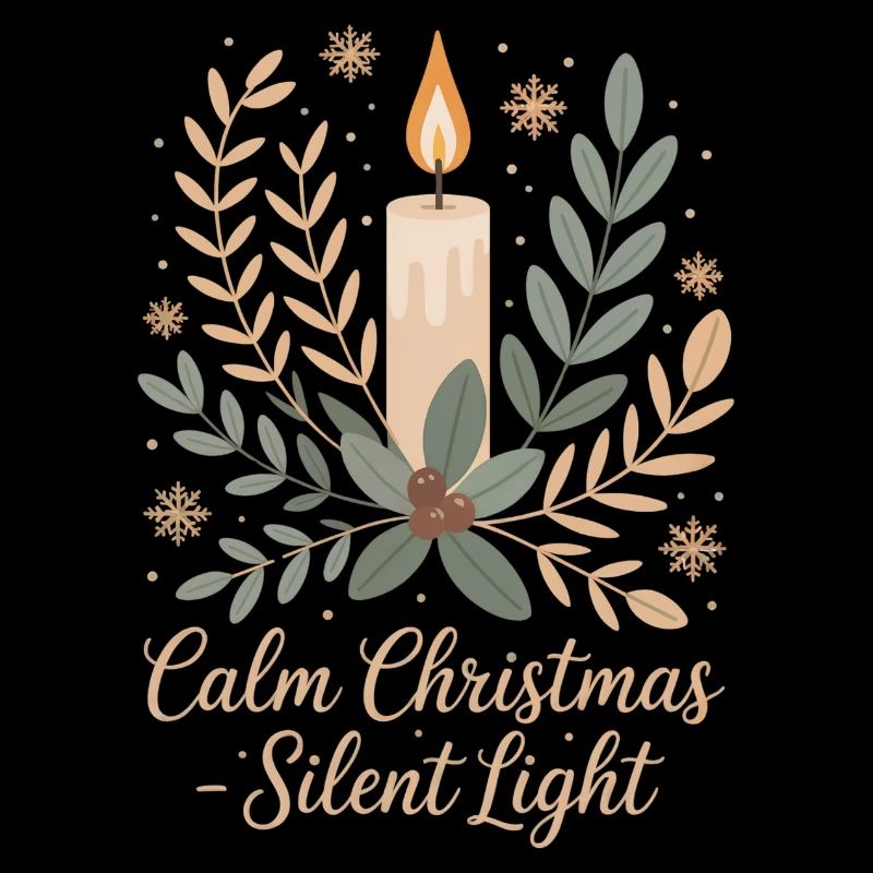 Botanical Christmas design