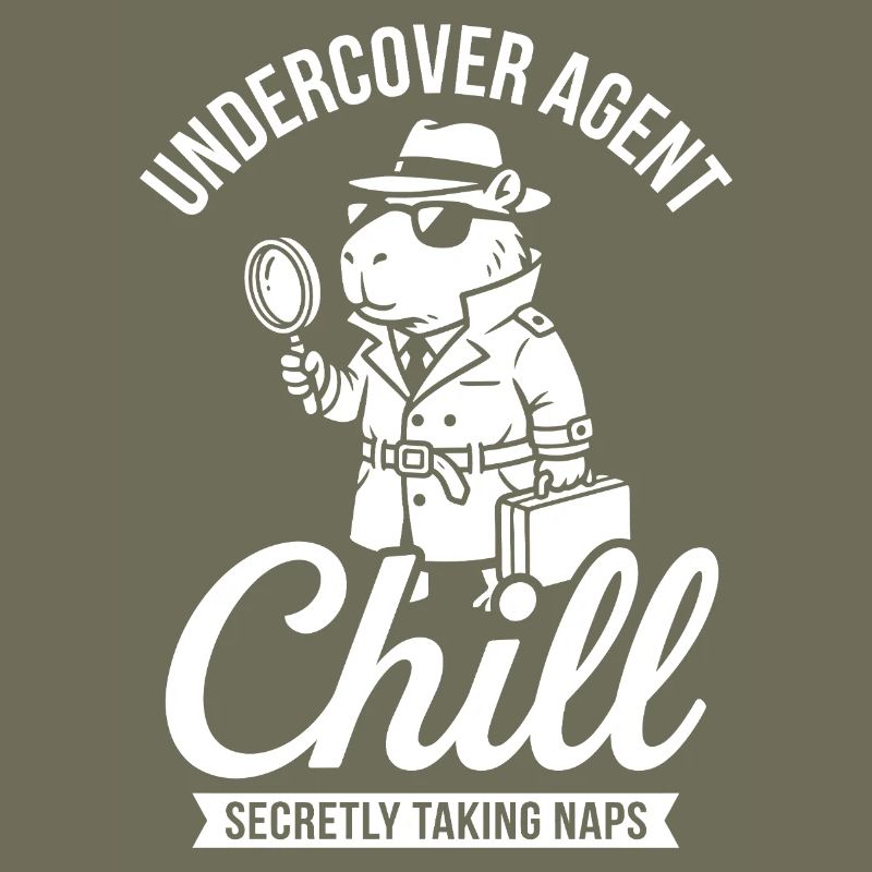 Undercover Agent Chill – Capybara