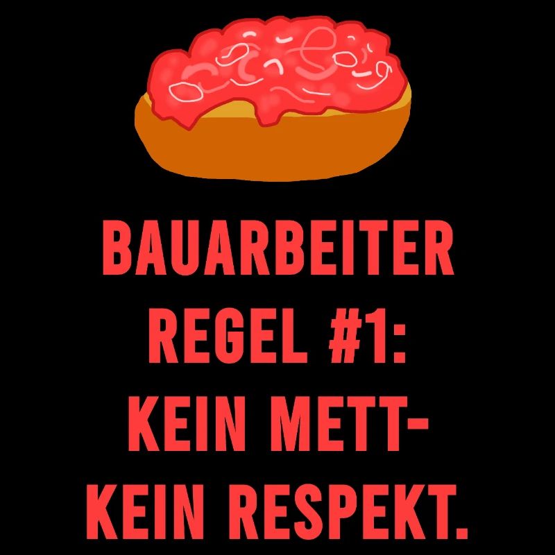 Bauarbeiter Regel Mett Respekt