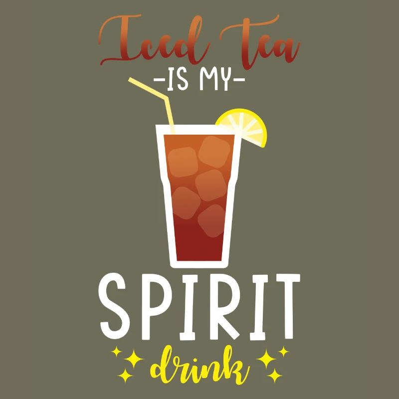 Iced Tea Drink Design Keep Calm and Iced Tea