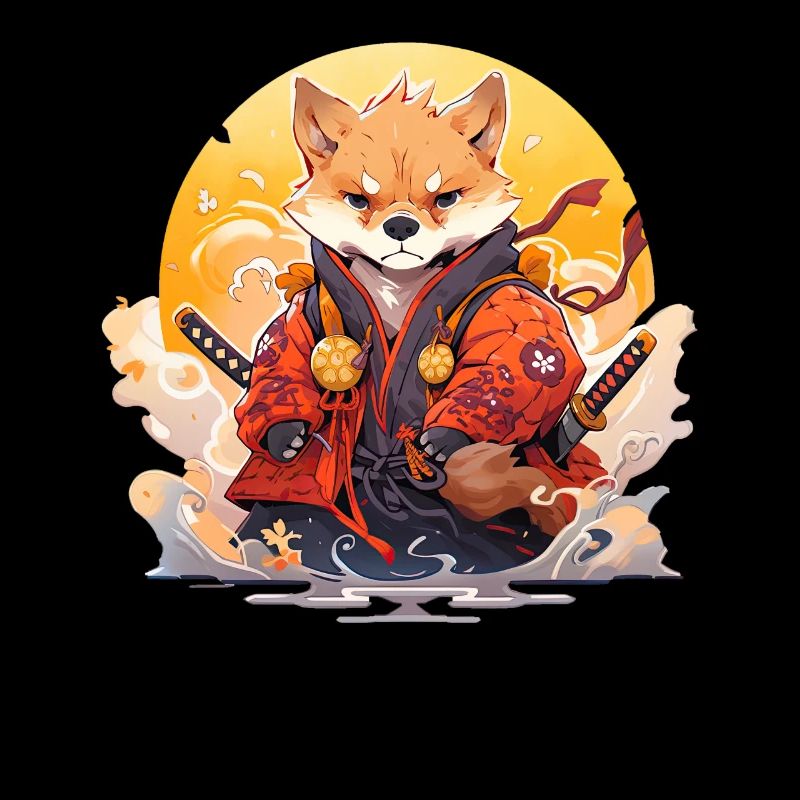 Asien Corki Japanischer Samurais Samurai