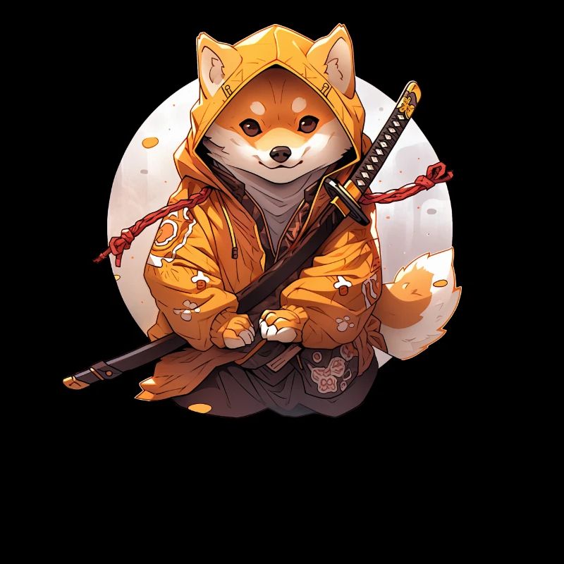 Asien Corki Japanischer Samurais Samurai