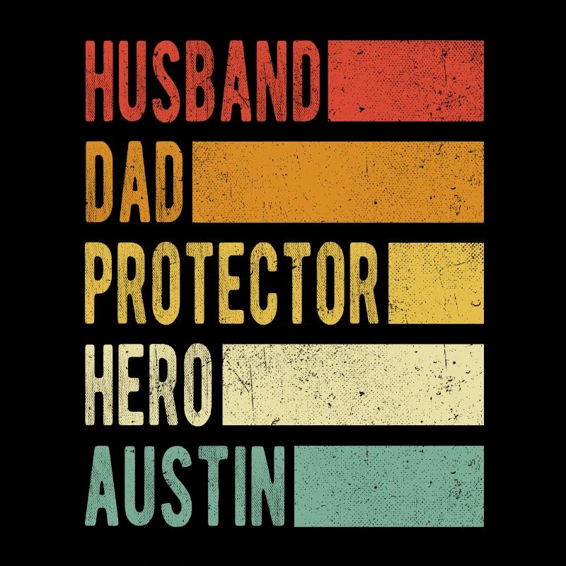 Austin Name Papa Geschenk