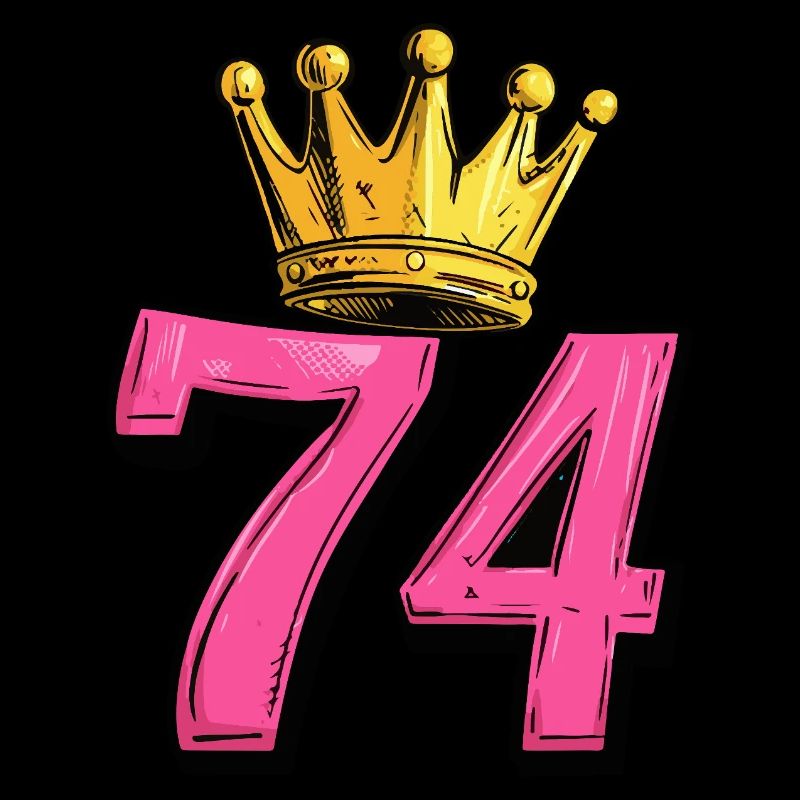 74 Zahl Krone
