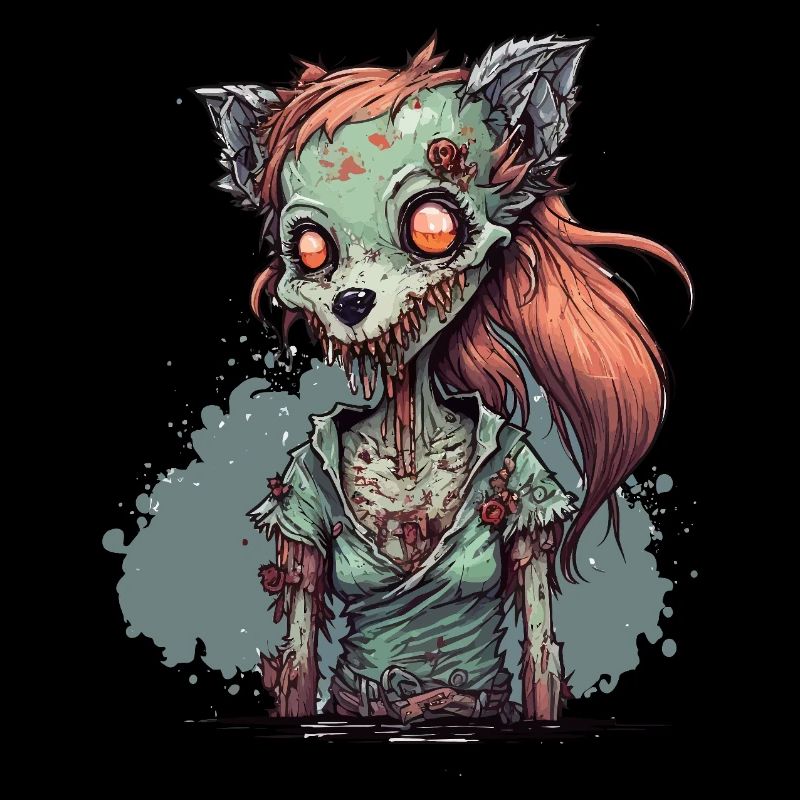 Zombie Füchsin